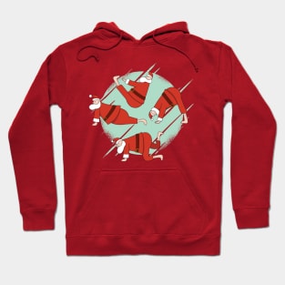 Yoga Santa Hoodie